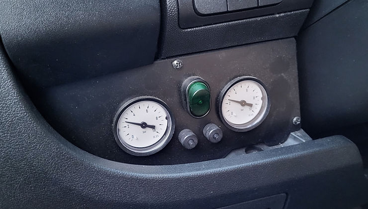 Luftzusatzfederung im Fiat Ducato Wohnmobil